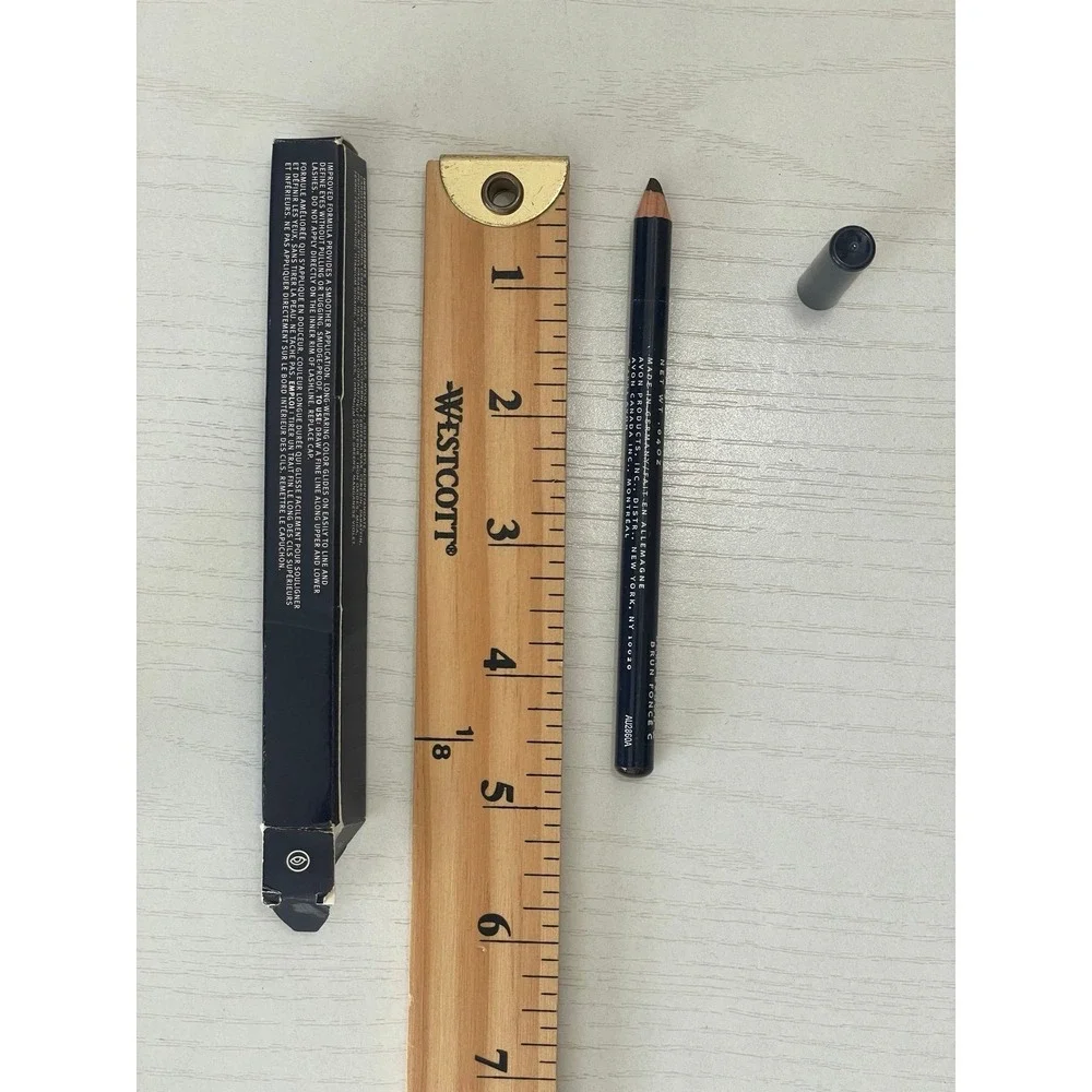 Avon Eye Liner Contour Yeux Dark Brown W Brun Fonce Used With Box‎